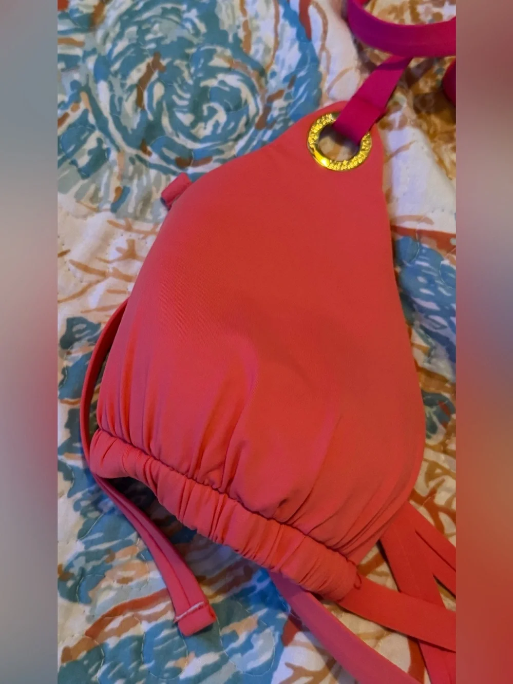 Ralph Lauren Triangle Bikini Top